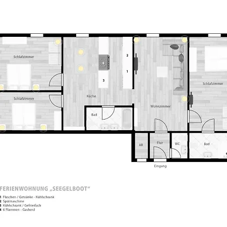 Apartment Liebevoll Hinterm Deich - Lehe (Schleswig-Holstein)